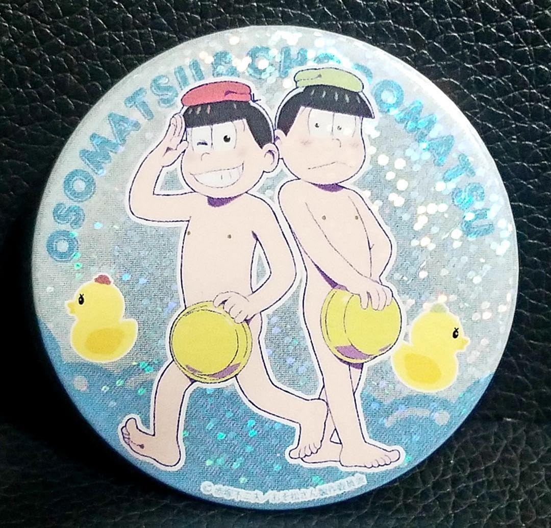 Amazon.co.jp: おそ松さんvr特典/ホログラム缶バッジおそ松